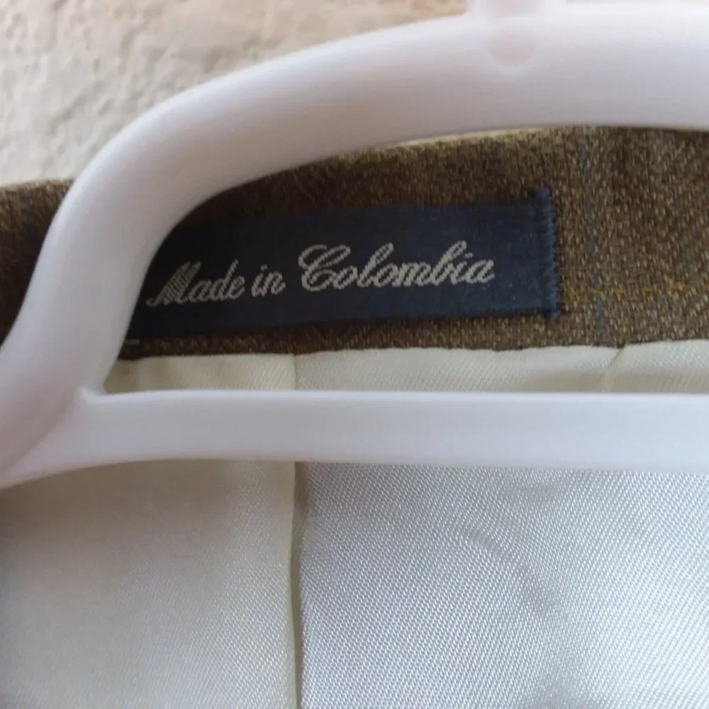 Oscar De La Renta Silk Wool Blend Blazer 42R